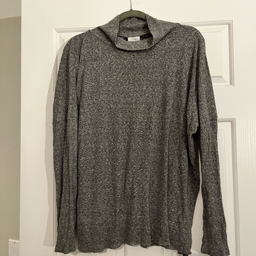 Abound Long Sleeve Grey Shirt